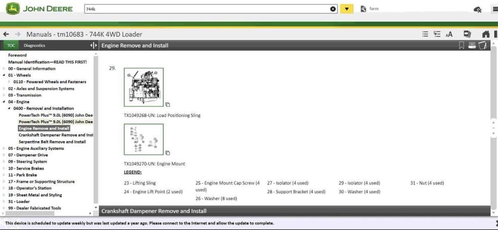 SSD cu softul de diagnoza gata instalat John Derre 05.2023 windows 10