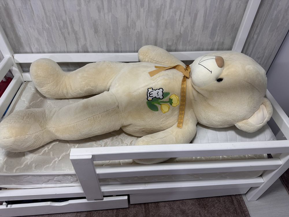 Мишка большая беживая