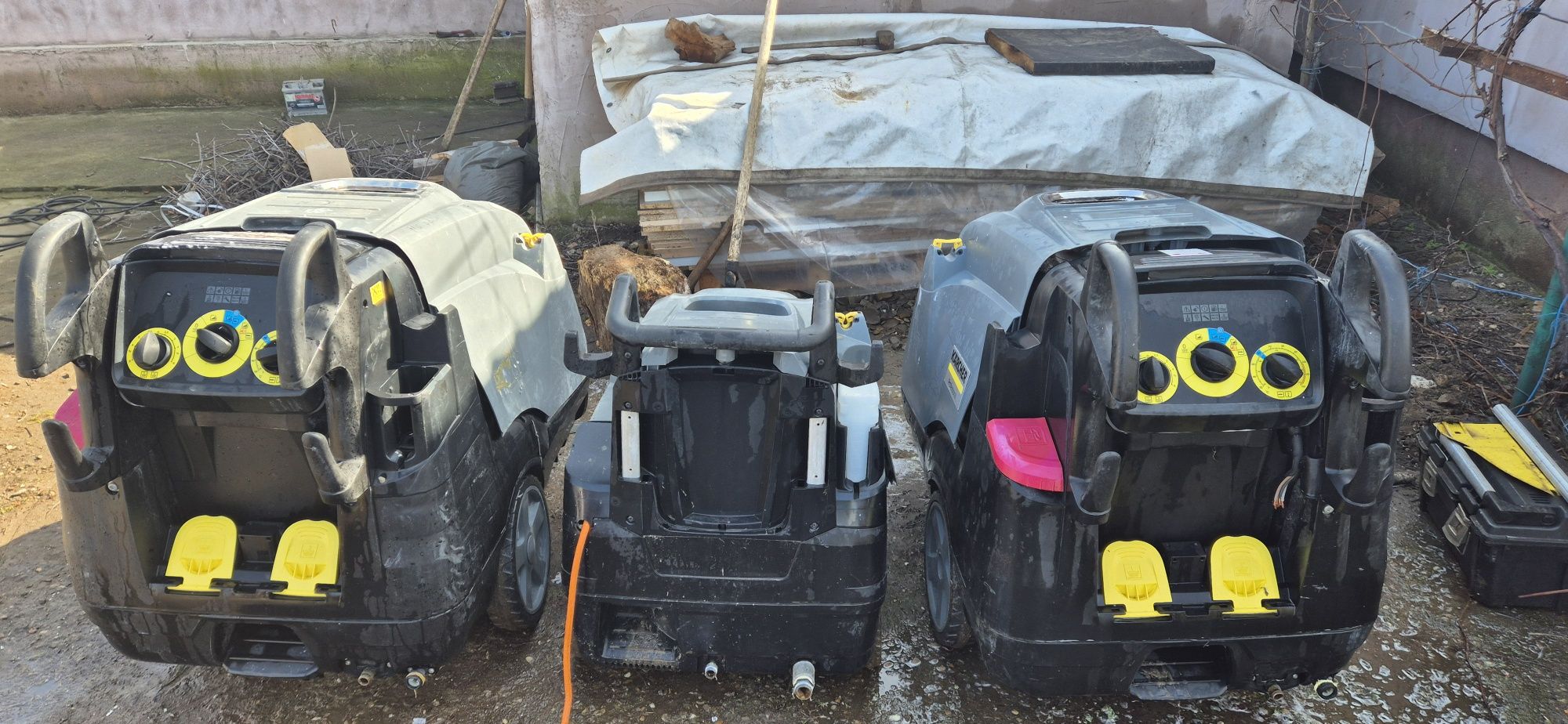 Karcher prof apa calda presiune