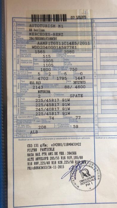 Mercedes c180 blue efficiency