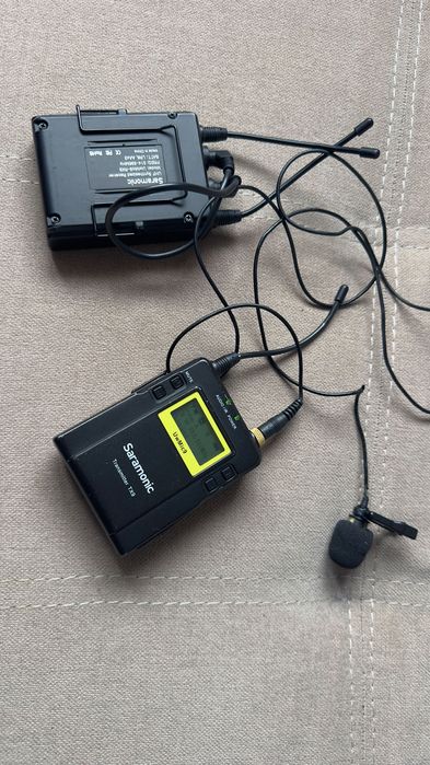 Set microfon wireless Saramonic UwMic9 Kit2RX9+2TX9  nu sennheiser