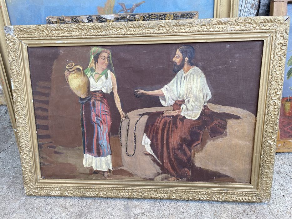 Tablouri pictate pe panza