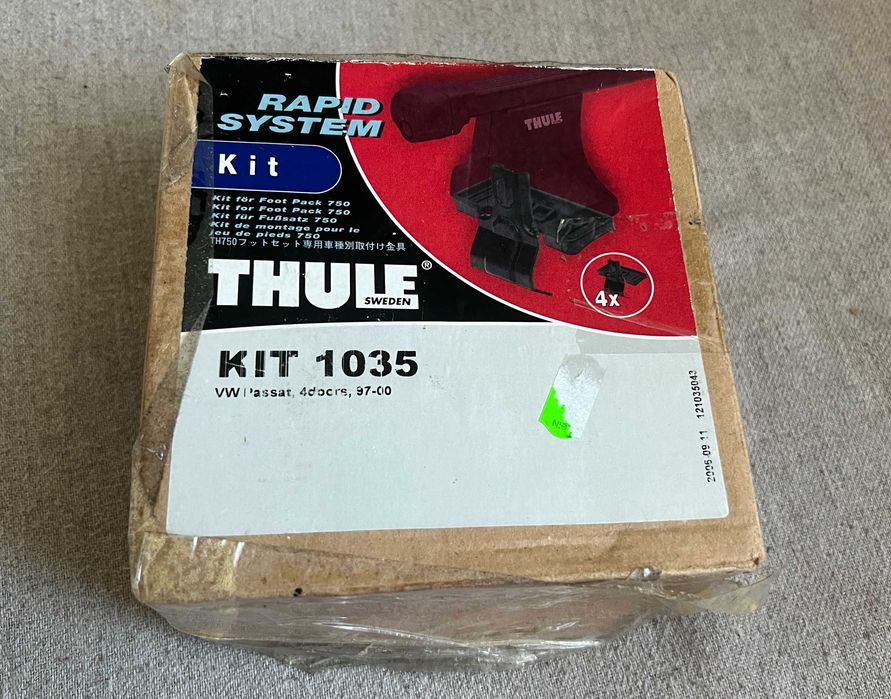 Protectii fixare bare portbagaj Thule 1035 Rapid dedicat VW Passat