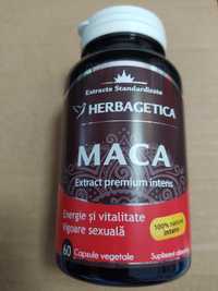 MACA Energie și vitalitate Vigoare sexuală, 60 capsule, Herbagetica
