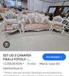 Vând canapele noi la preț de doua ori mai mic