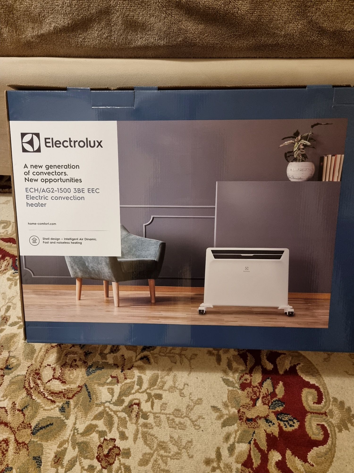 Calorifer electric Electrolux cu wifi (pe telefon)de 1500w NOU