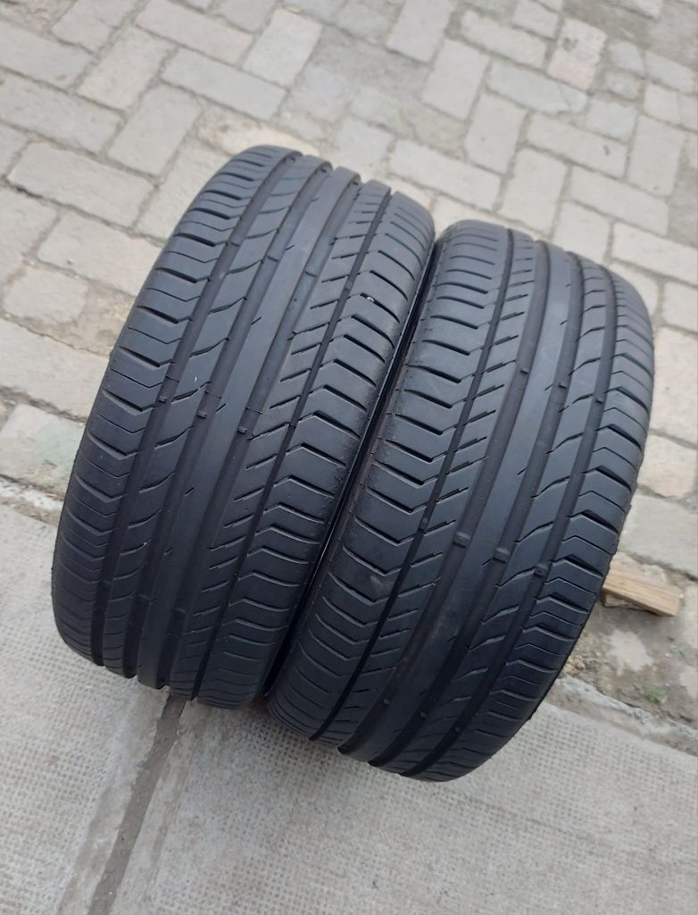 Set 2buc 225/45 R17 91W Continental ContiSportContact⁵ SSR MOE vară