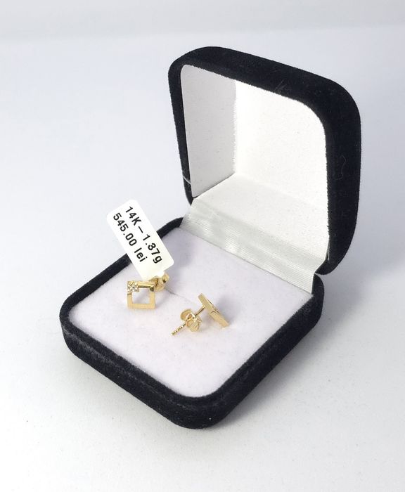 Cercei aur 14k 1.37gr