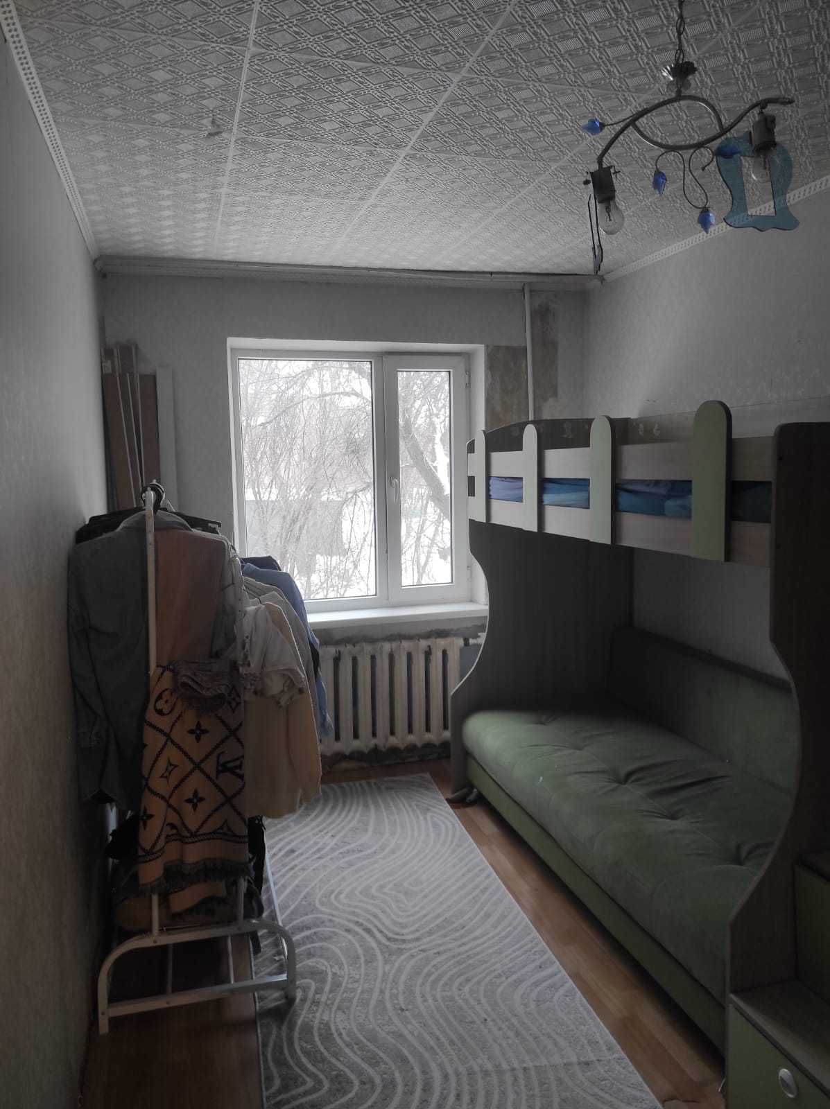 3 комн квадратный коридор 4 мкрн Роддом / помощь в ипотеке