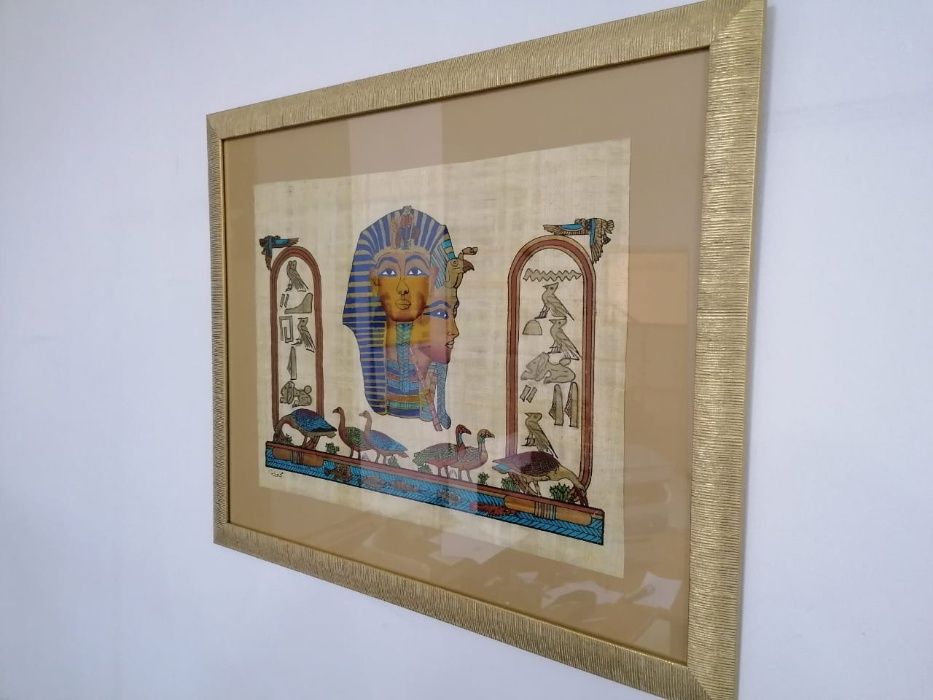 Папирус  с Египта-рамки сделаны в мастерской   Алматы Almaty