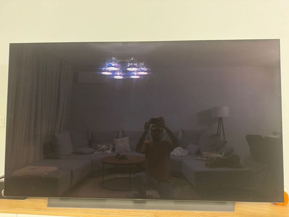 Неработещ телевизор LG OLED77C12LA, 77" (195 см), Smart, 4K Ultra HD
