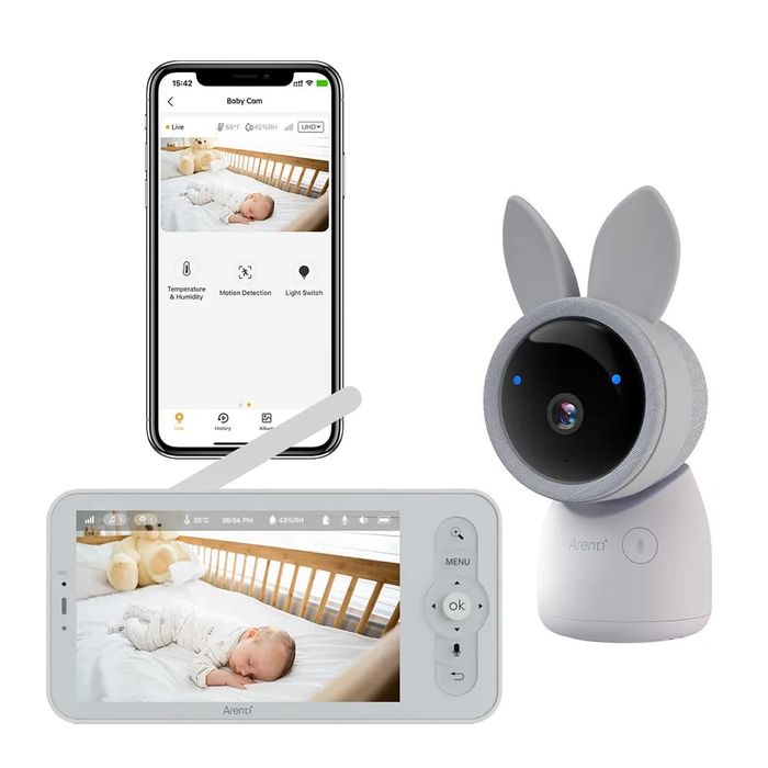 Monitor pentru bebelusi Arenti AInanny 2K UHD