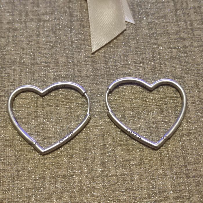 Сребърни обеци Пандора