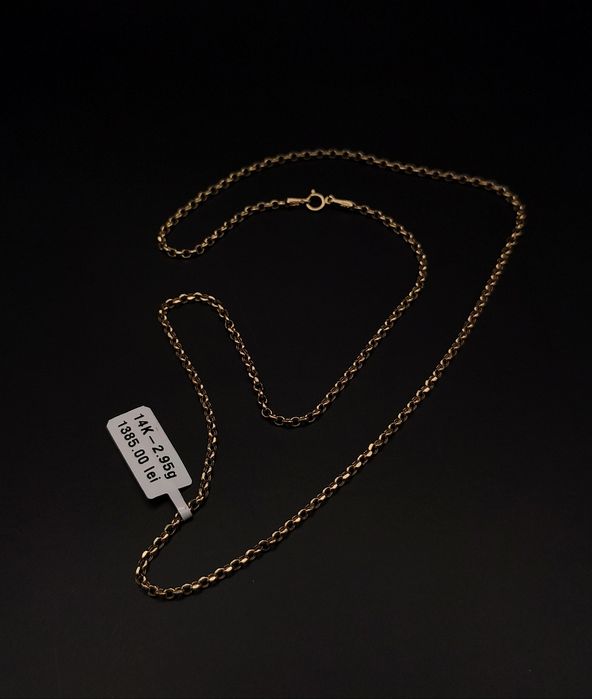 Bijuteria Royal lant din aur 14k 2.95 gr