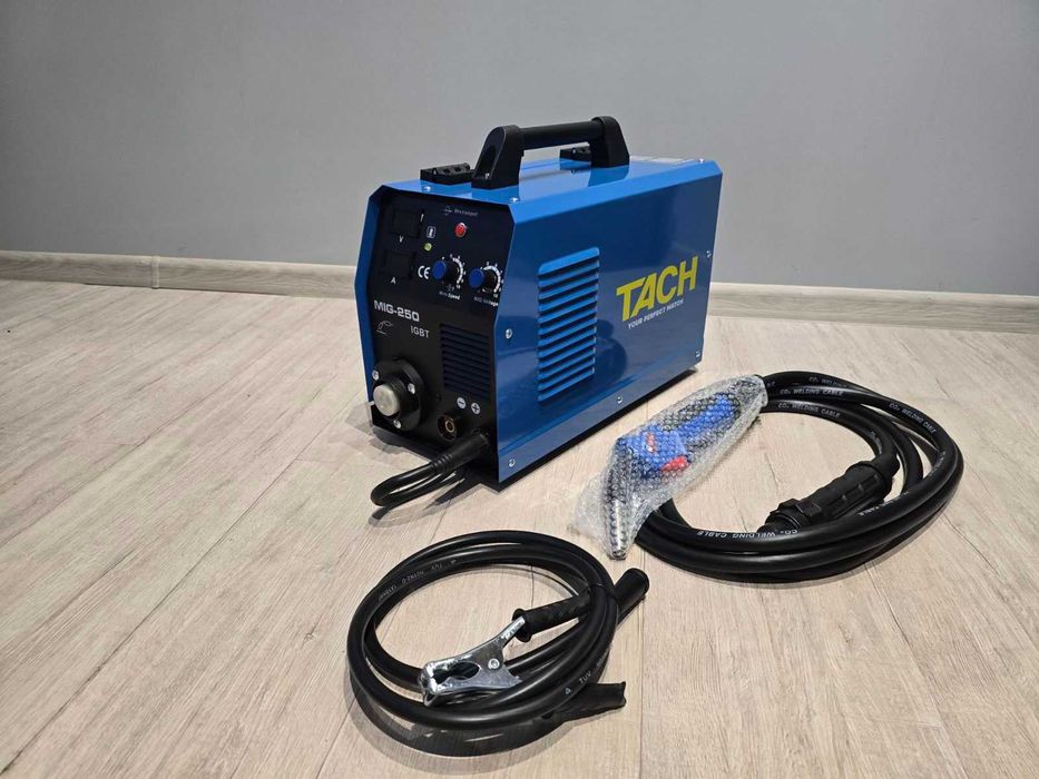 КОМЛЕКТ 250А Professional Телоподаващо с евробукса 4м с дисп  TACH МАХ