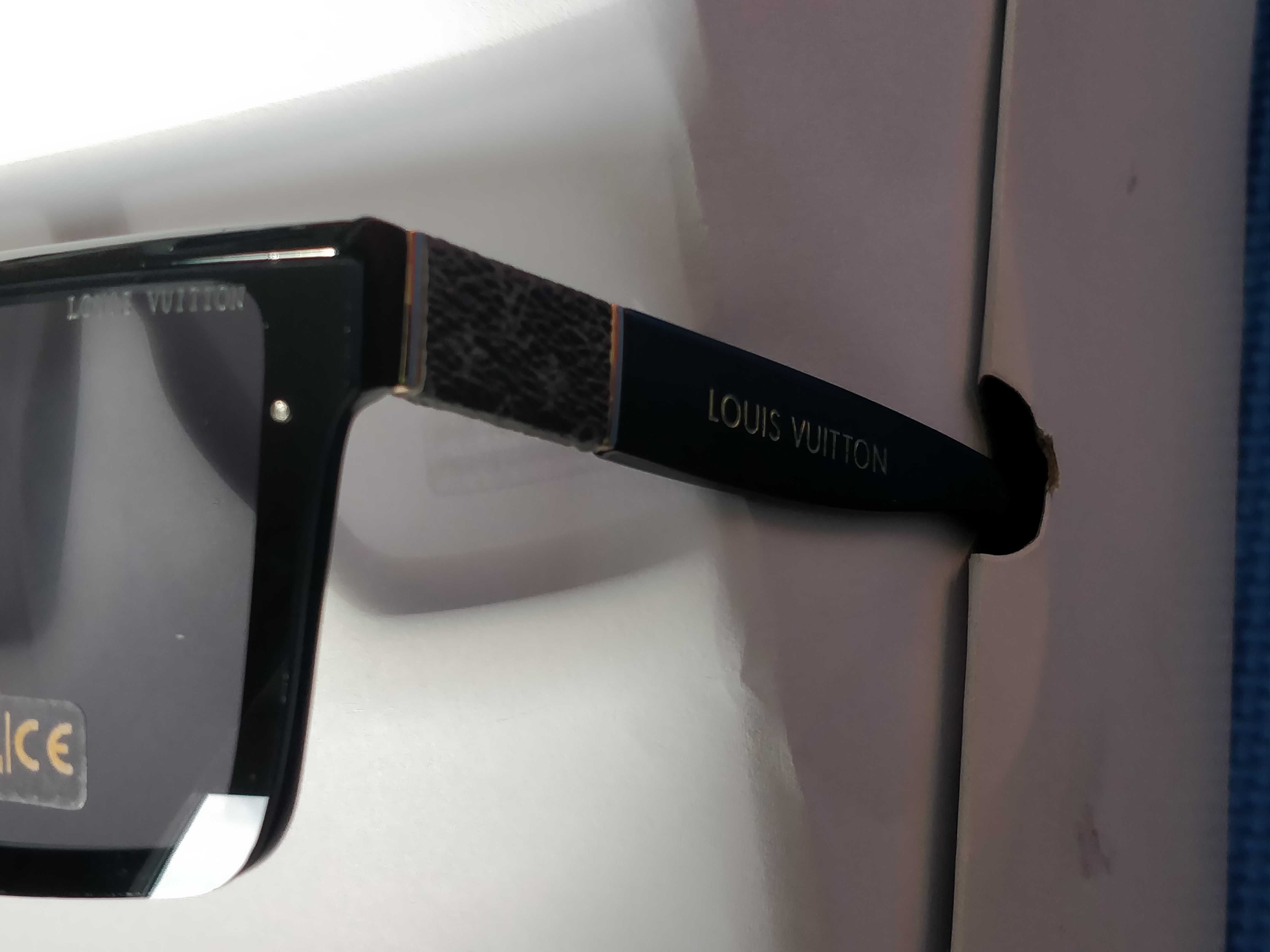 Ochelari de soare Louis Vuitton UV400, lentile negre