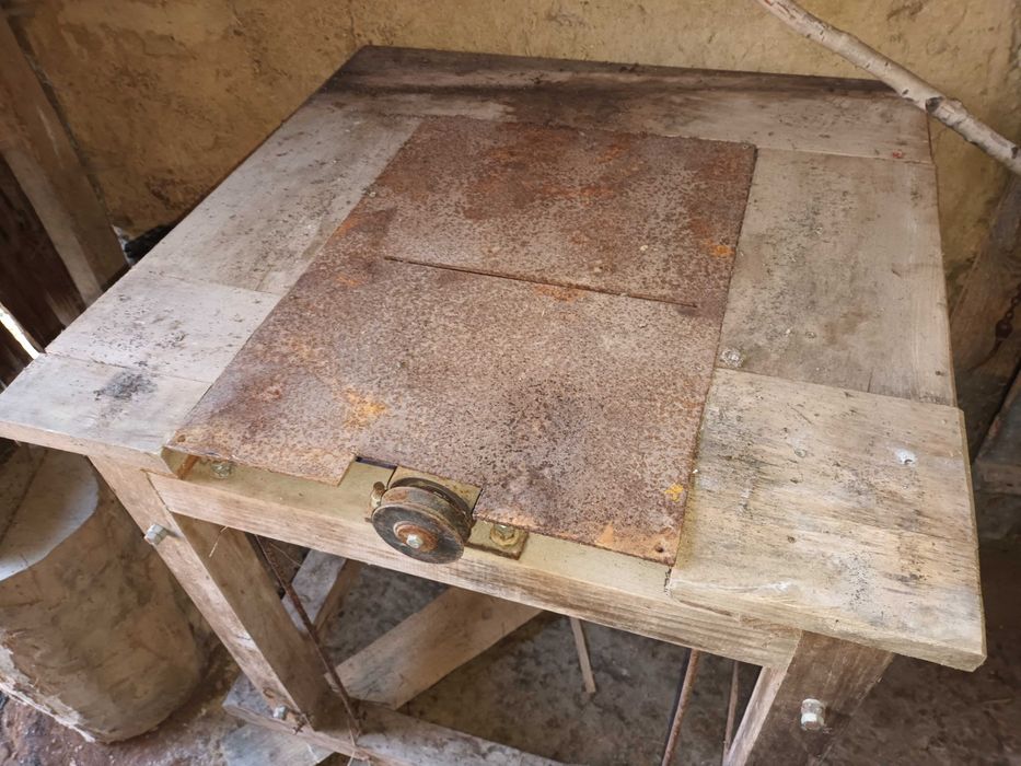 Masa circula + motor 3 faze