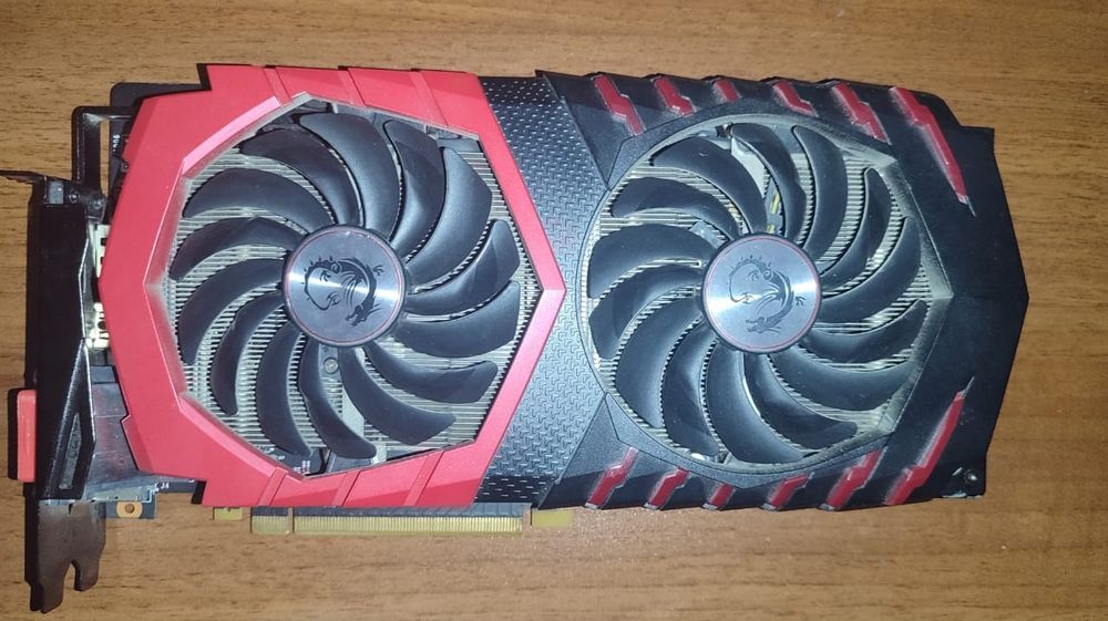 Видеокарта GTX 1060 6gb msi