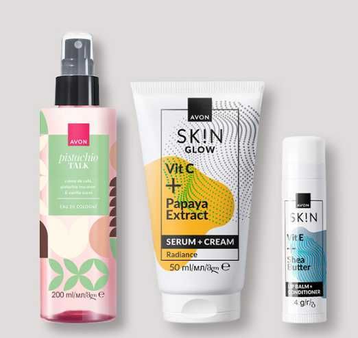 AVON, ORIFLAME подаръчни комплекти