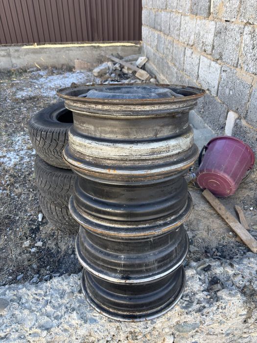 Штамп диск р14 ауди с3