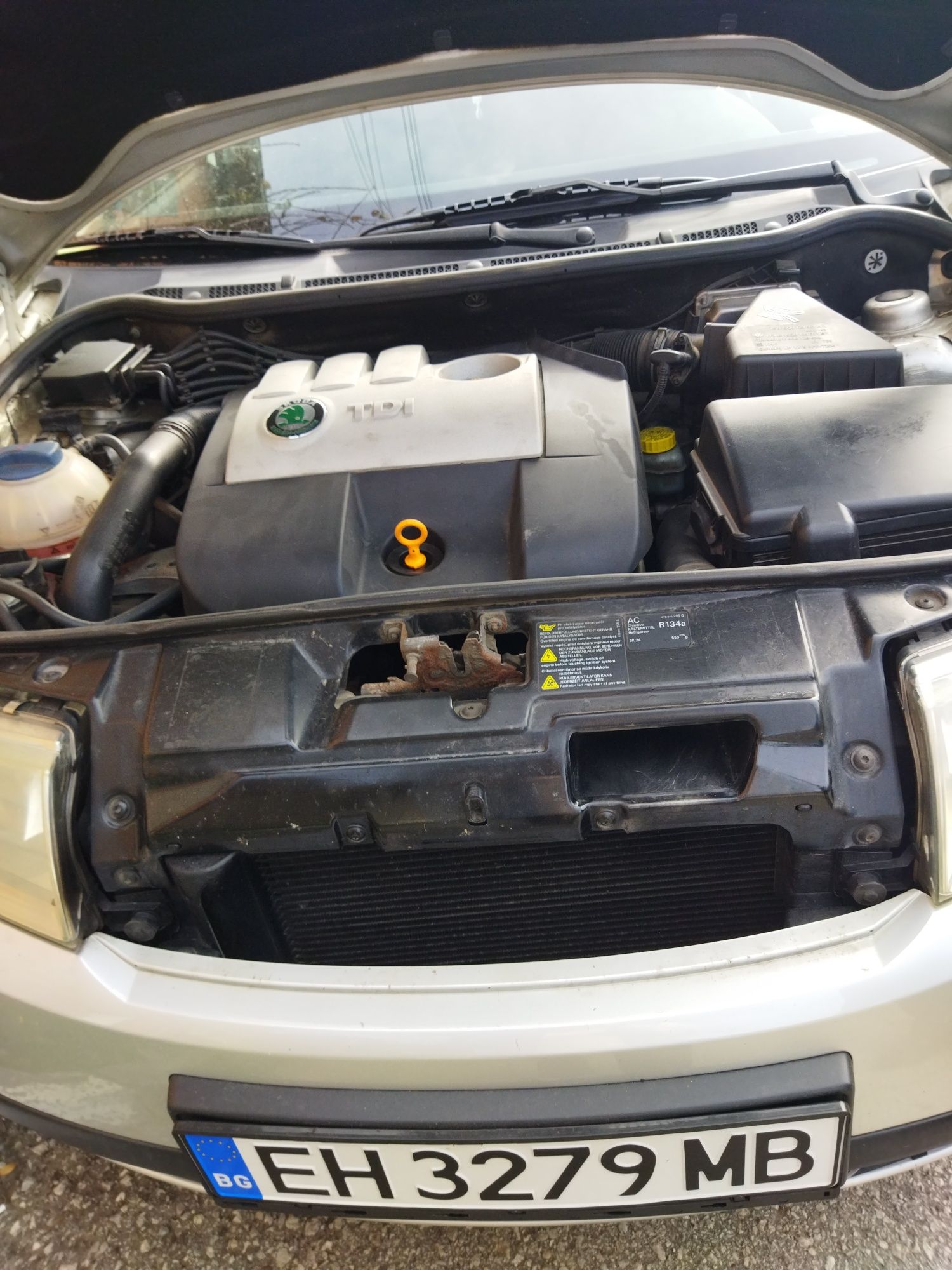 Škoda Fabia 14 Turbo Diesel Intercooler