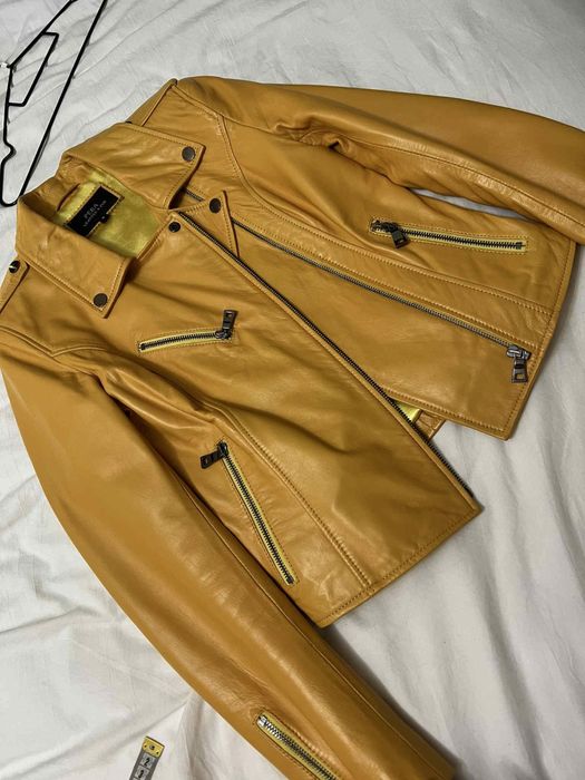 Geacă de piele naturală