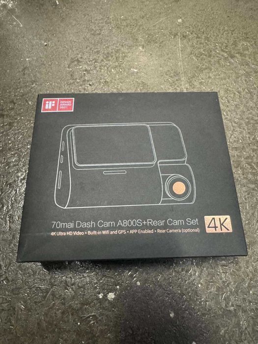 Xiaomi 70mai Dash Cam A800s Plus Rear Cam Set A800s - видеорегистратор