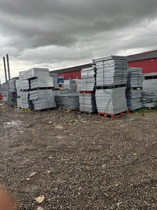 Grătare zincate galvanizate