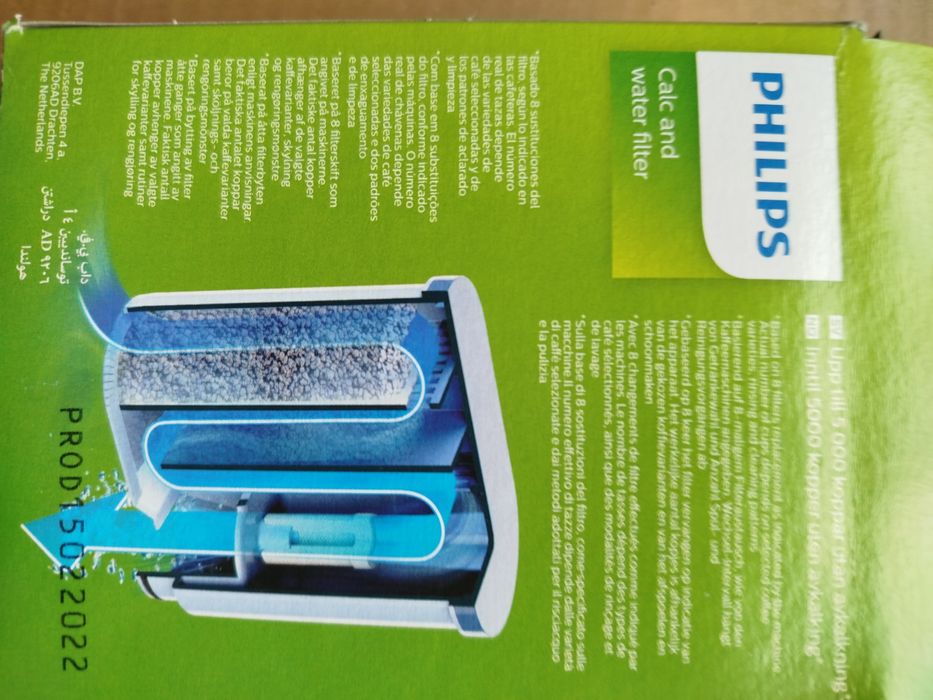 Filtru apa Saeco nou