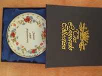 Продавам The Leonardo Colection юбилейна чинийка от порцелан