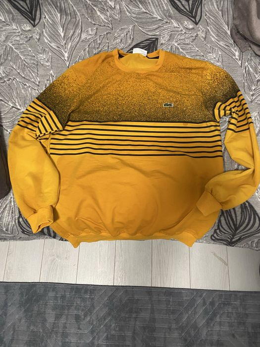 Bluza lacoste galbena marimea xxl originala