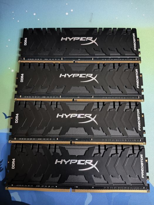 Озу ddr4 64gb 4x16gb 3000mhz