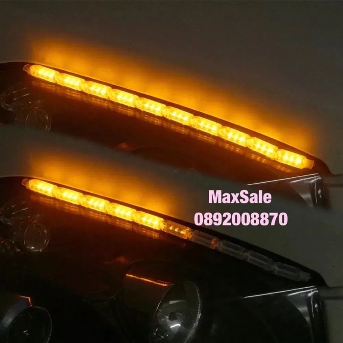 Дневни светлини LED лента динамичен мигач