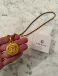 Lant original Versace auriu Medusa Medalion