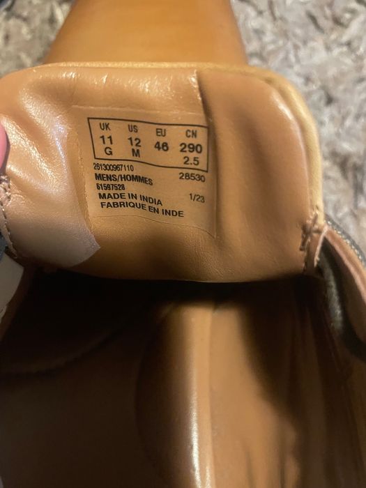 Pantofi barbati din piele Clarks, maro , marime 46