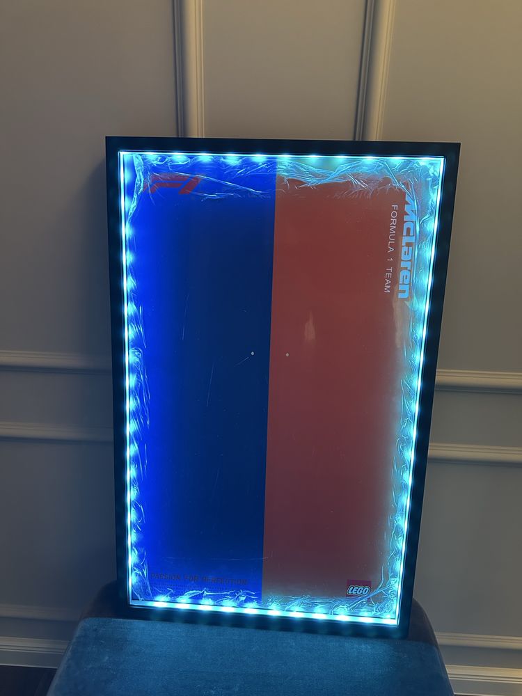 ЧИСТО НОВА Smart Wi-Fi LED светеща рамка за картина LEGO
