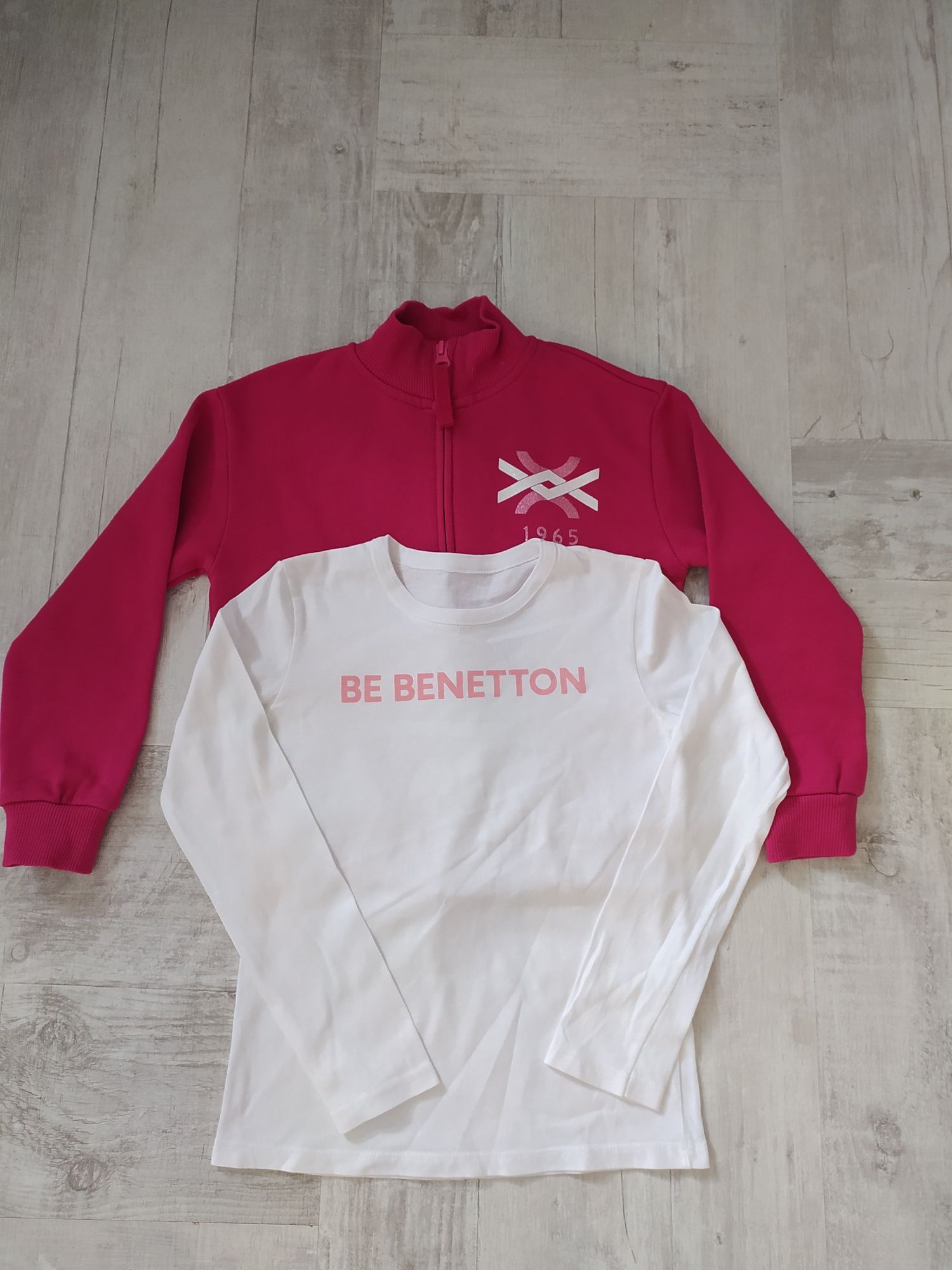 К-т блуза и суичър Benetton 122см