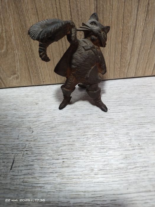 Статуэтка времён СССР кот Касли