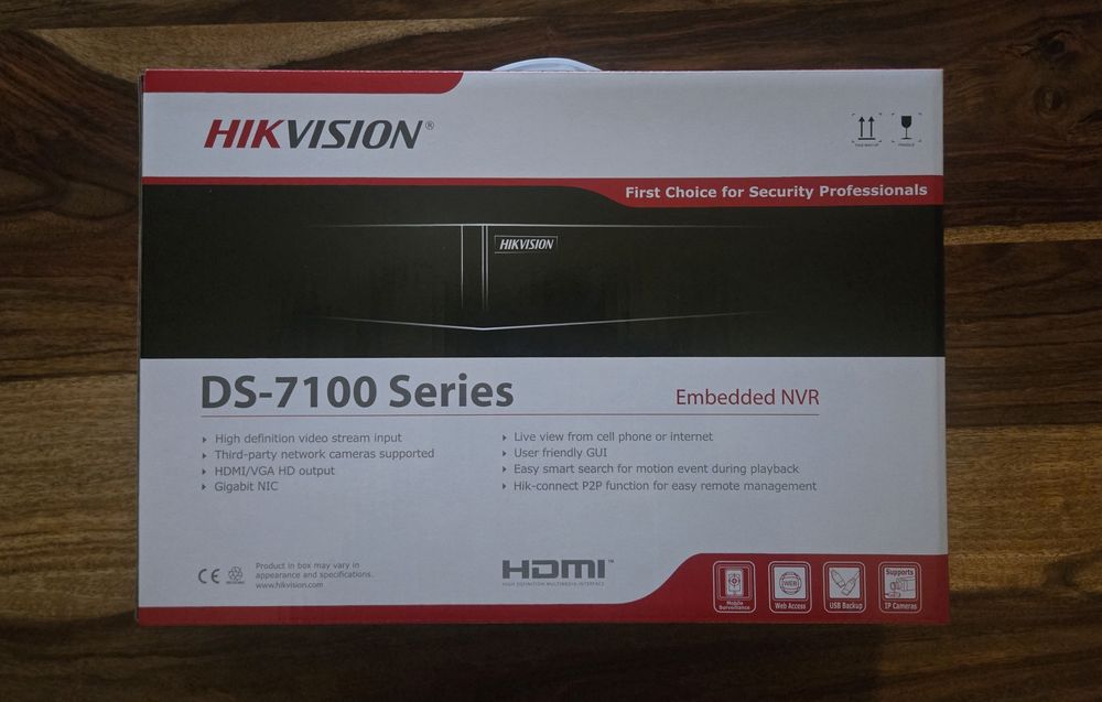 Hik Vision DS-7108NI-Q1/M(D)  NVR мрежови рекордер
8-канален мрежов ре
