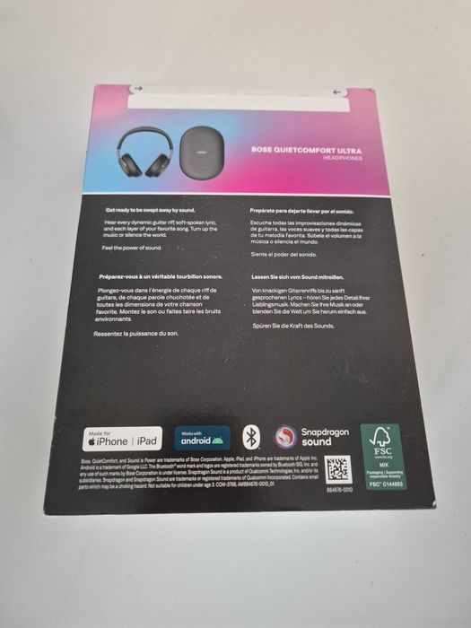 Bose QuietComfort Ultra, Negru