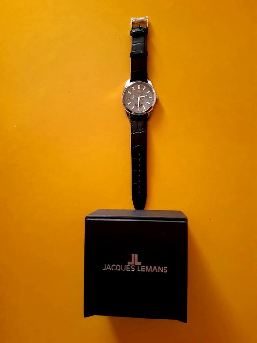 Ceas de mana*JACQUES LEMANS*Barbati*Moonphase*(atlantic tissot fossil