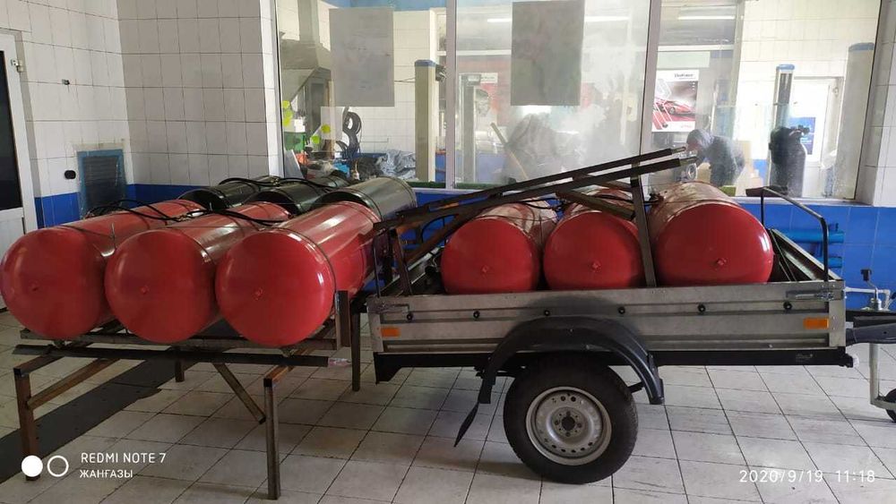 Отопление на газу Котел газовый котлы Газгольдер мобильный Капчагай