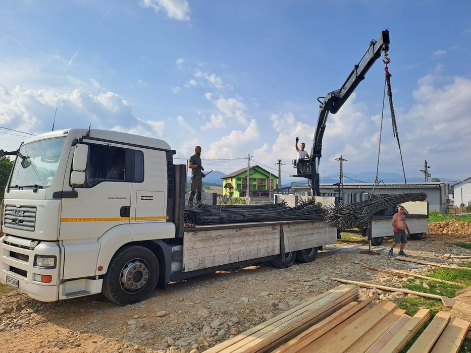 Servicii transport cu macara