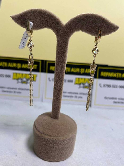 cercei aur 4.55gr 14k (m2) staramanet