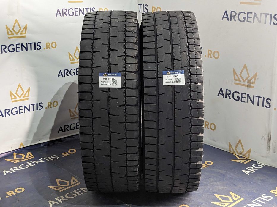 Pereche 2 anvelope 295/80R22.5 Michelin (cod P101116C)