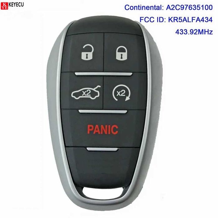 Cheie telecomanda Alfa Romeo Giulia / Stelvio, necodata