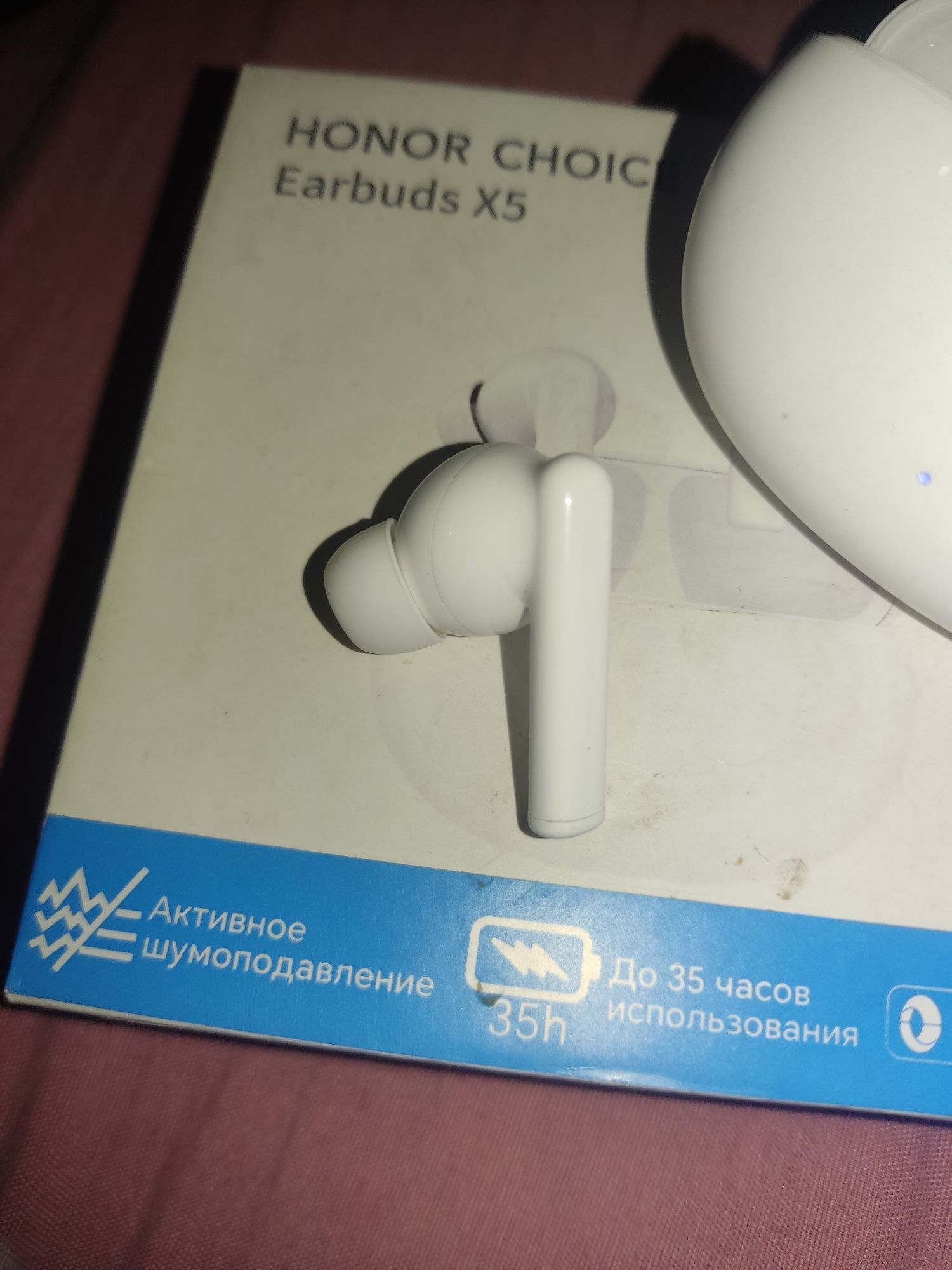 Honor choice earbuds x5 bir poyi yoq