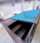 Piscina supraterana din container maritim