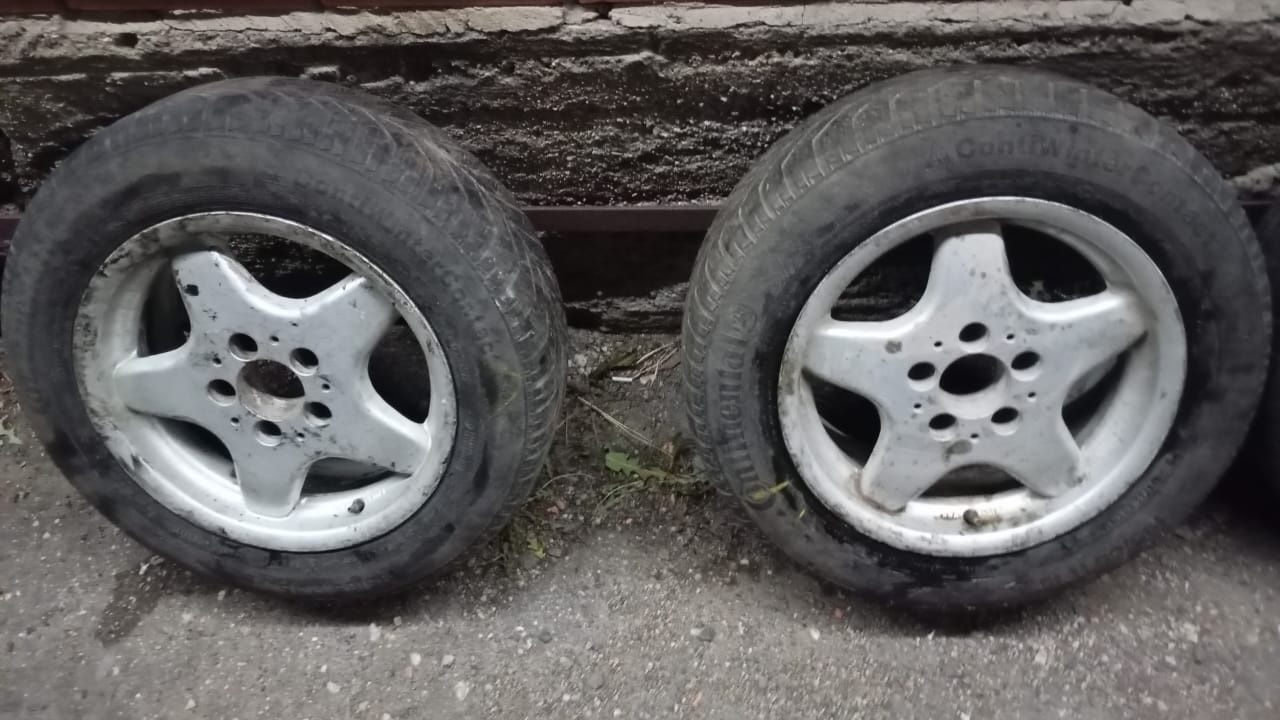Диски мерс R15 с резиной
