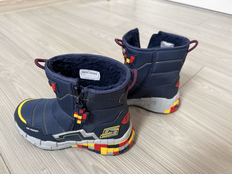 Cizme Iarna Copii cu blana Skechers nr33 • 20,5cm